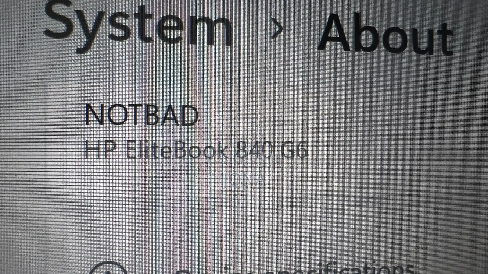 Laptop HP EliteBook 840 G6 8GB Intel Core I5 SSD 256GB