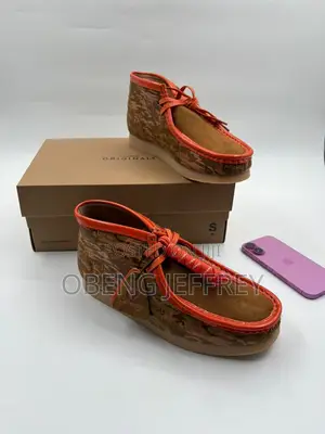 Original Clarks Red Camouflage