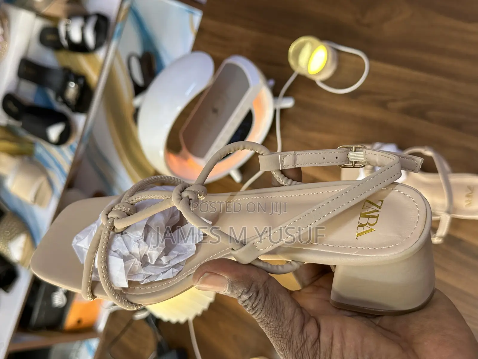 Original Zara Block Heels Sandals
