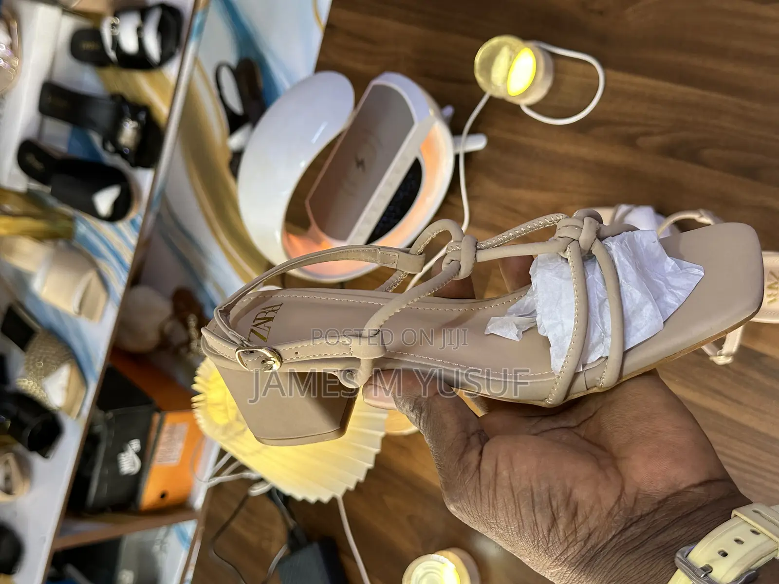 Original Zara Block Heels Sandals