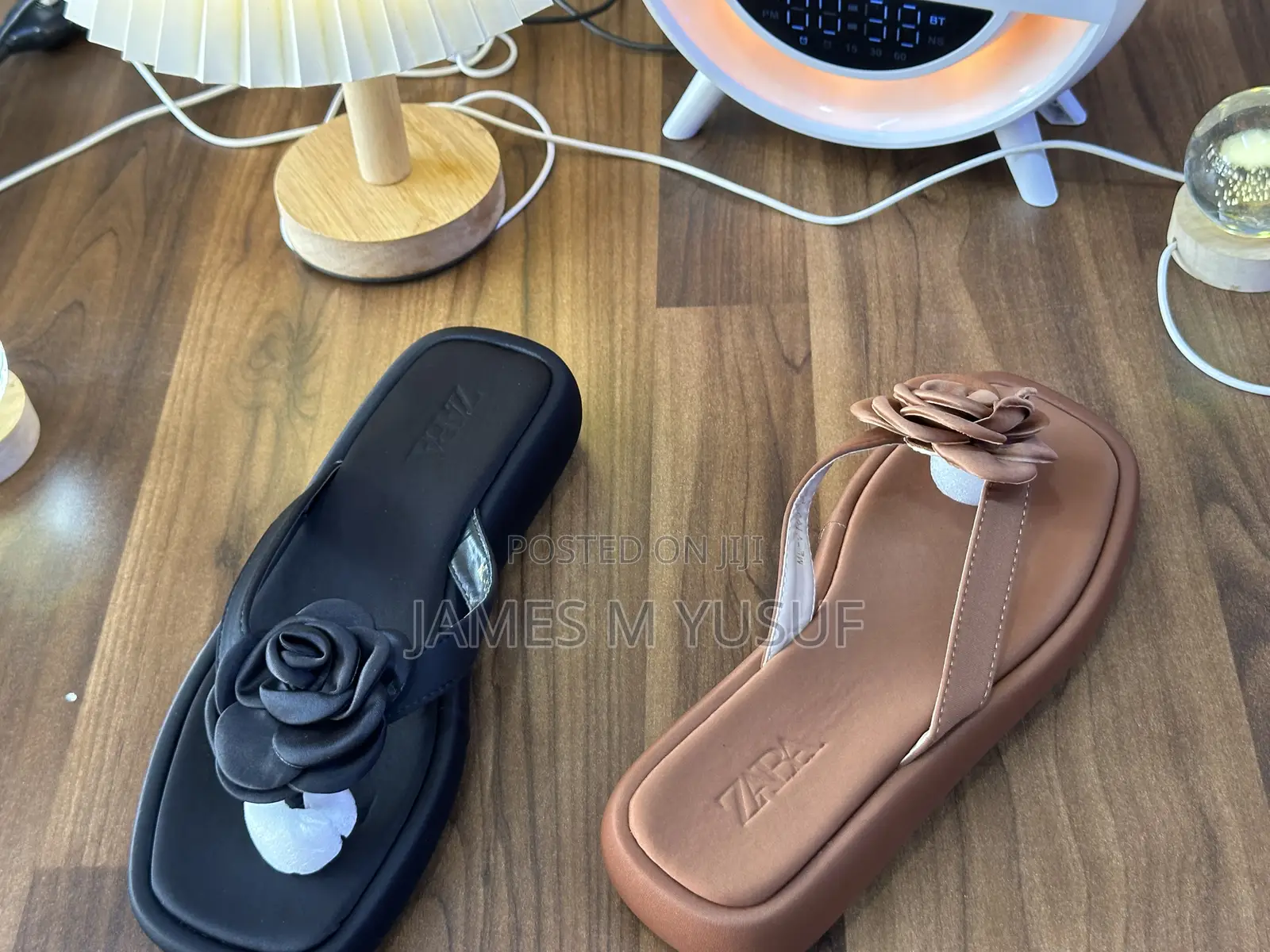 Original Zara Flat Slippers for Cool Price