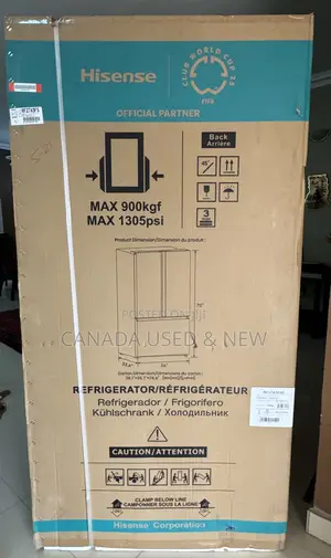 Hisense French Door Refrigerator (Stainless Steel)