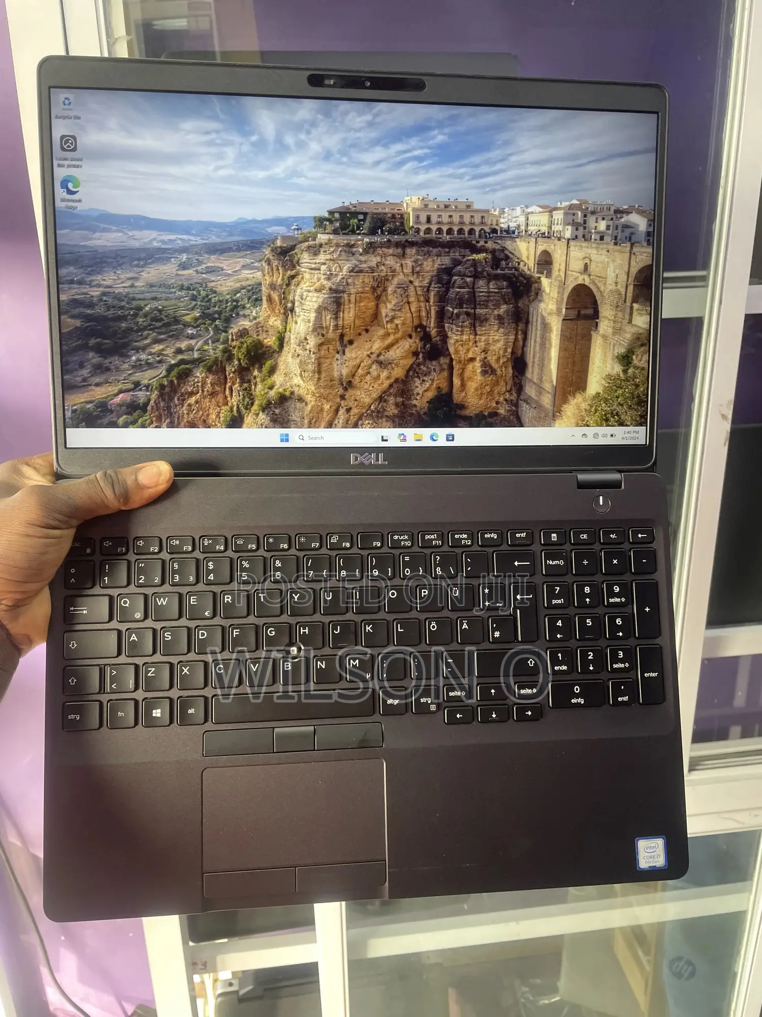Laptop Dell Latitude 5501 16GB Intel Core I7 SSD 512GB