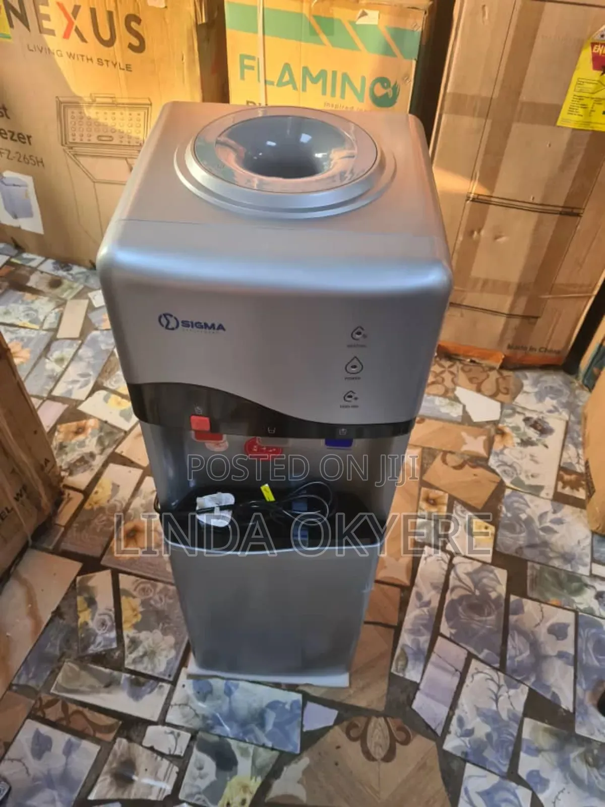Latest Sigma 3 in 1 Water Dispenser Cold,Hot and Fridge