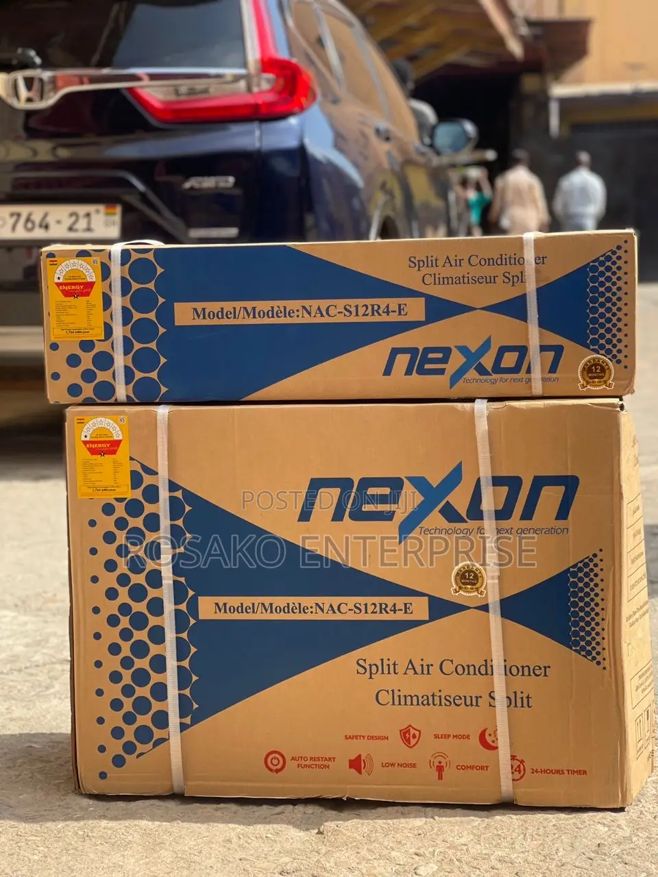 Nexon 2.0hp =4300 / 2.5hp = 6200 Air Condition