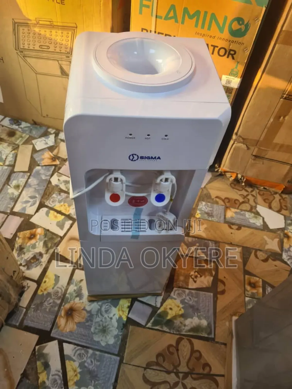 Latest Sigma 2 in 1 Water Dispensers Hot, Cold With Fridge