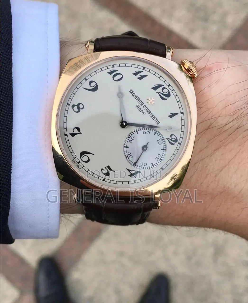 Vacheron Constantin Historiques American 1921 Watch In 18k Rose Gold
