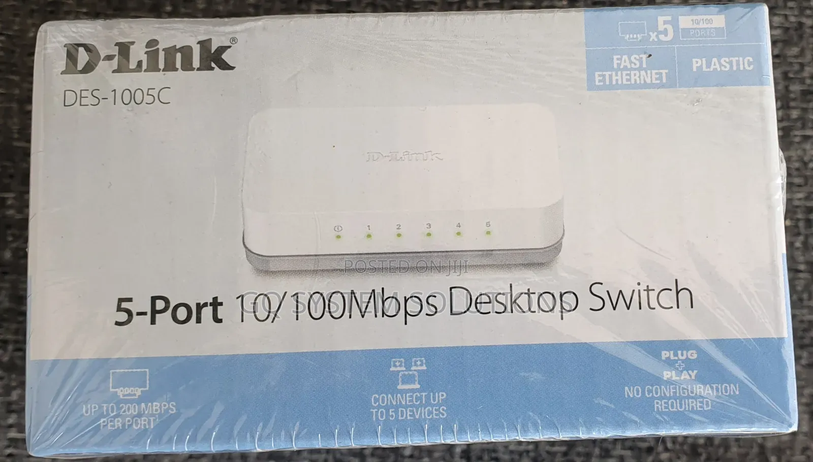 D-Link Des- 1005c 5-Port Desktop Switch