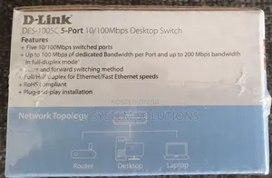 D-Link Des- 1005c 5-Port Desktop Switch