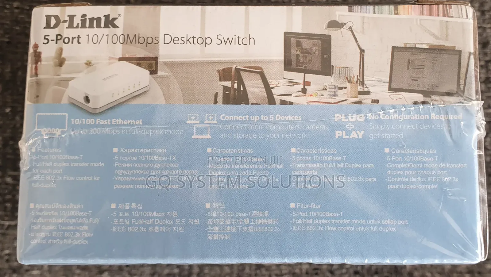 D-Link Des- 1005c 5-Port Desktop Switch