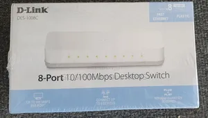 D-Link DGS-1008c 8-Port 10/100mbps Desktop Switch