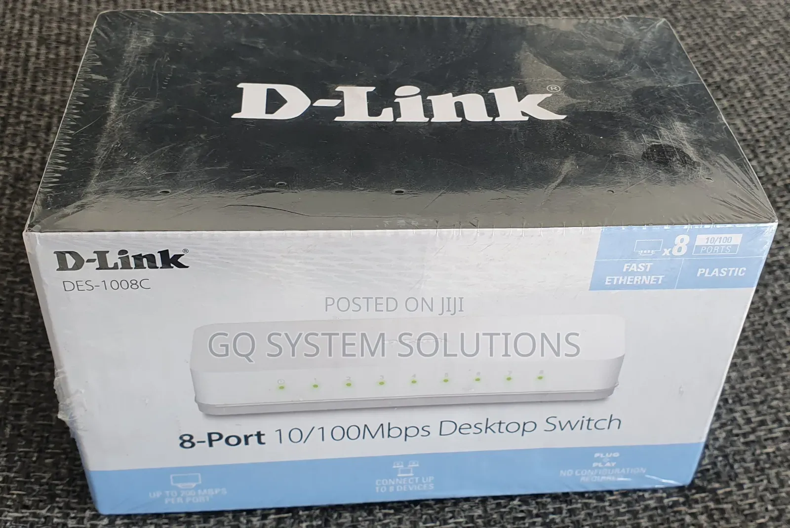 D-Link DGS-1008c 8-Port 10/100mbps Desktop Switch
