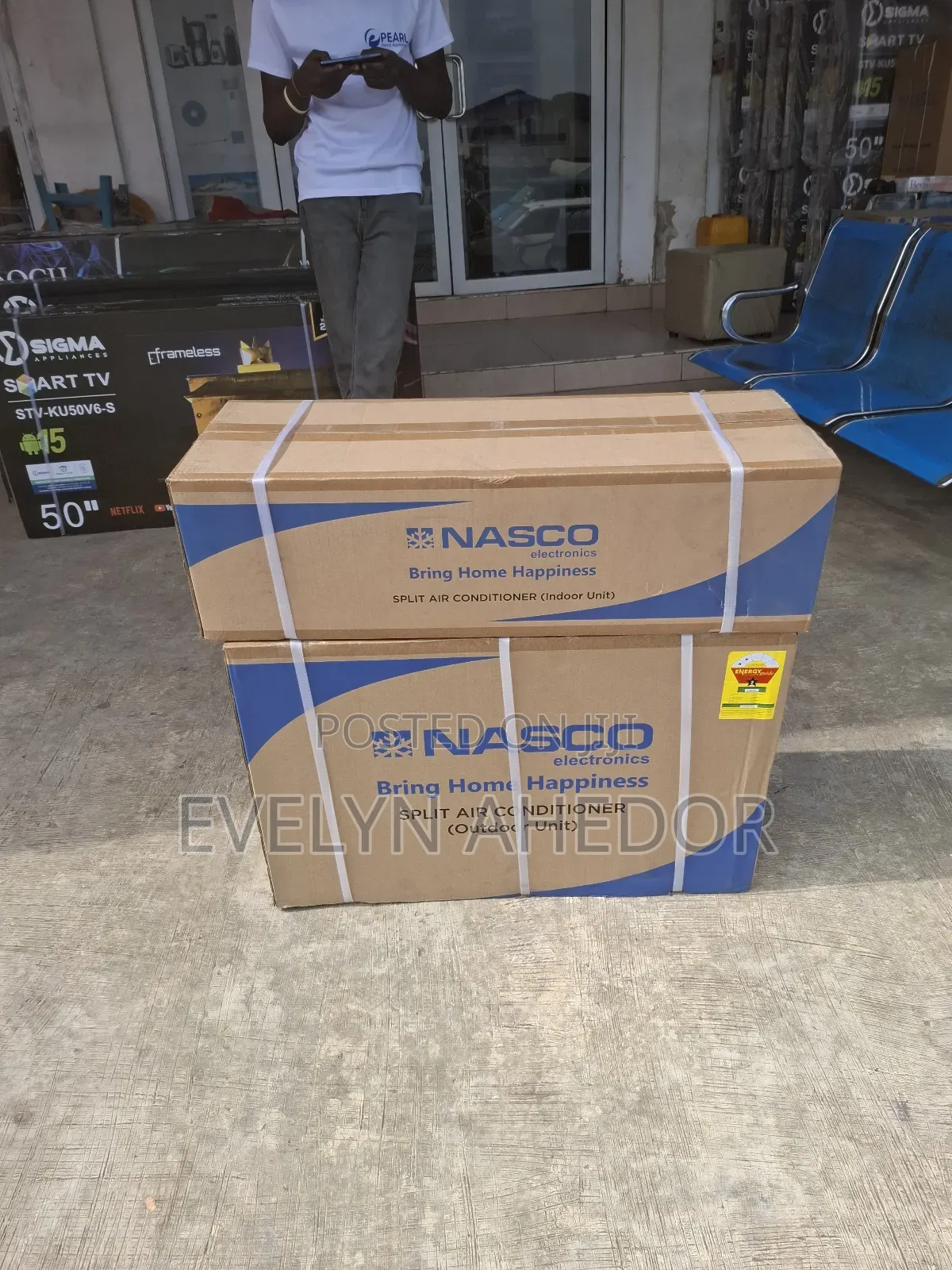 Latest Model of Nasco Ac 1.5hp Brand New for Sale at Cool Price