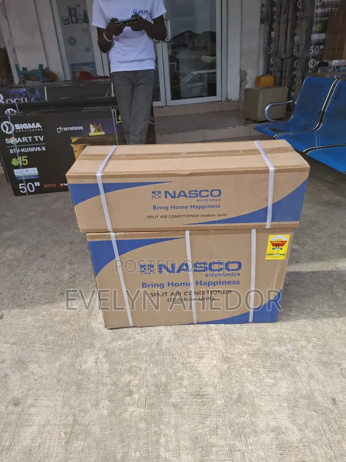 Latest Model of Nasco Ac 1.5hp Brand New for Sale at Cool Price
