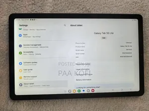 New Samsung Galaxy Tab S6 Lite 128 GB Gray
