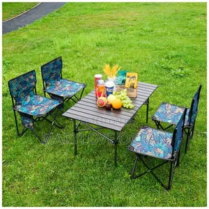 4 Chairs Plus 1 Long Table