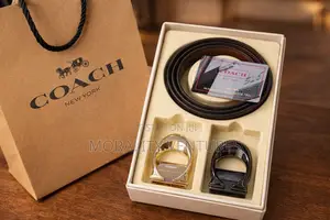 Coach Reversible Leather Belts