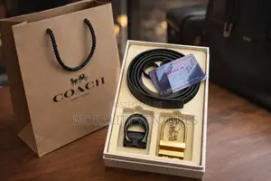 Coach Reversible Leather Belts