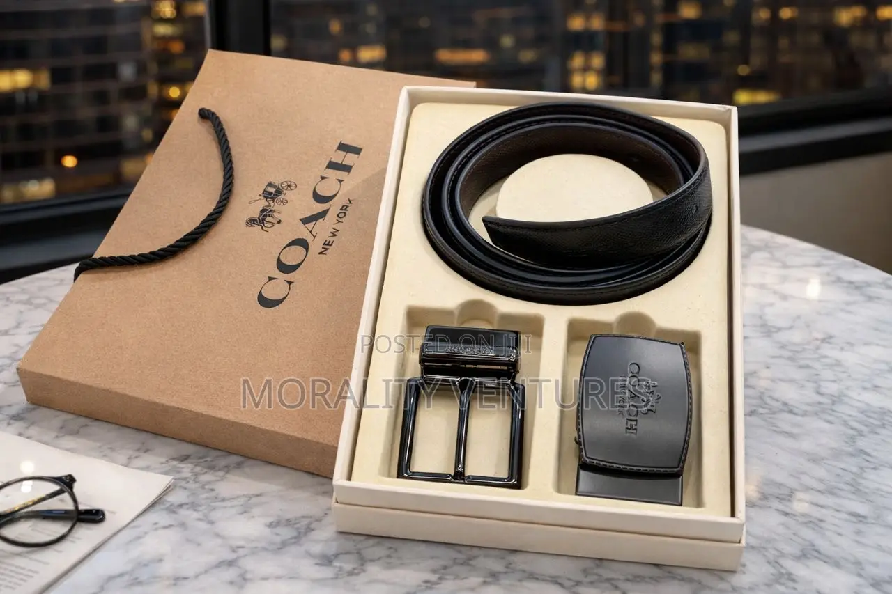 Coach Reversible Leather Belts