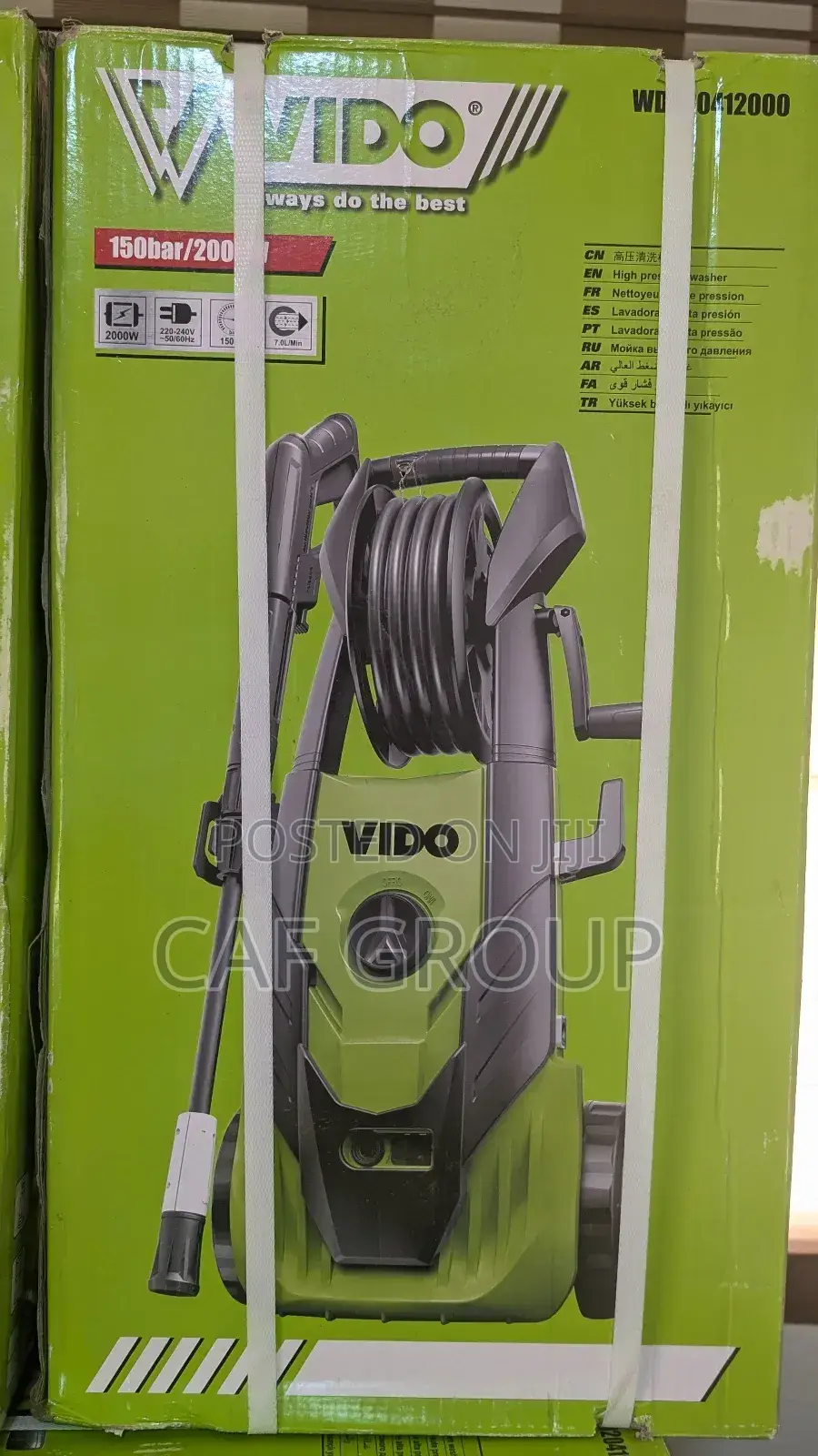 High Pressure Washer 150bar/2000w