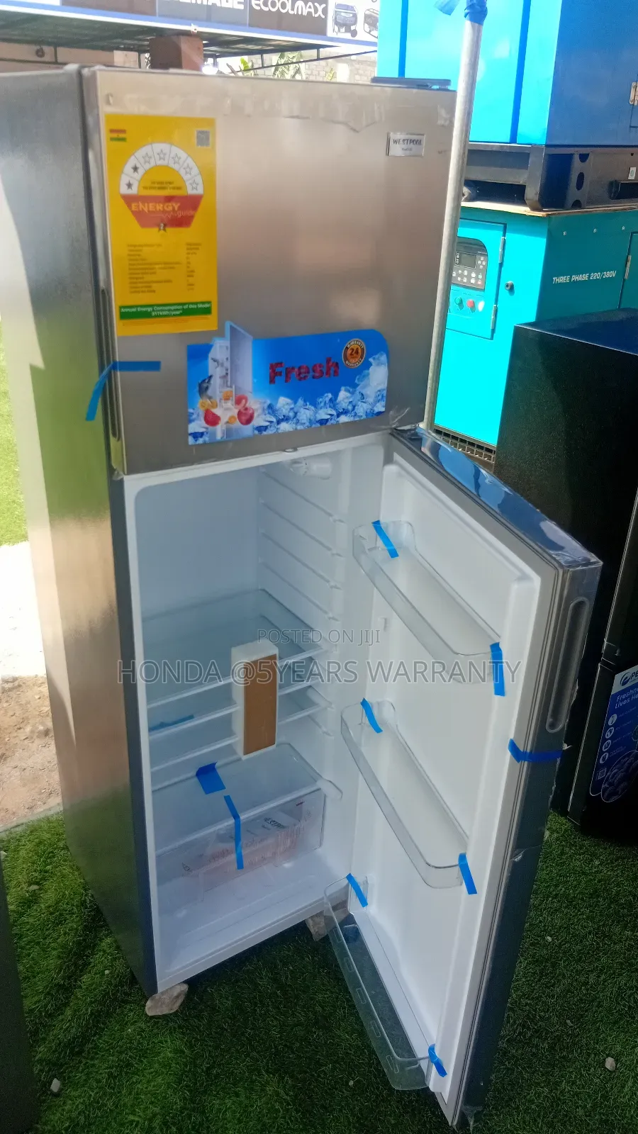 Pearl 125l Fridge Freezer for Comfort