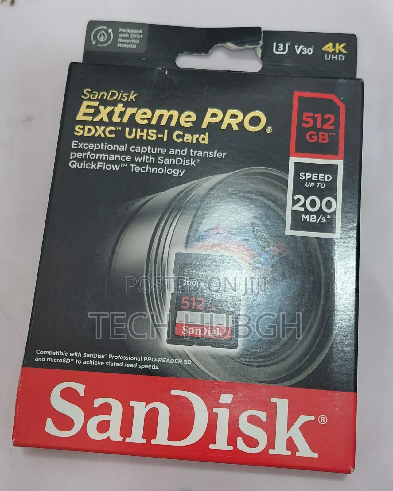 Sandisk Extreme Pro SDXC Uhs-I Cart 512 Gb