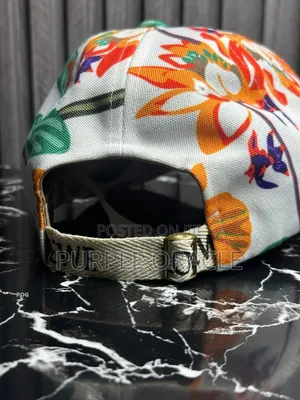 Paula's Ibiza Baseball Cap In A Tropical Floral Print