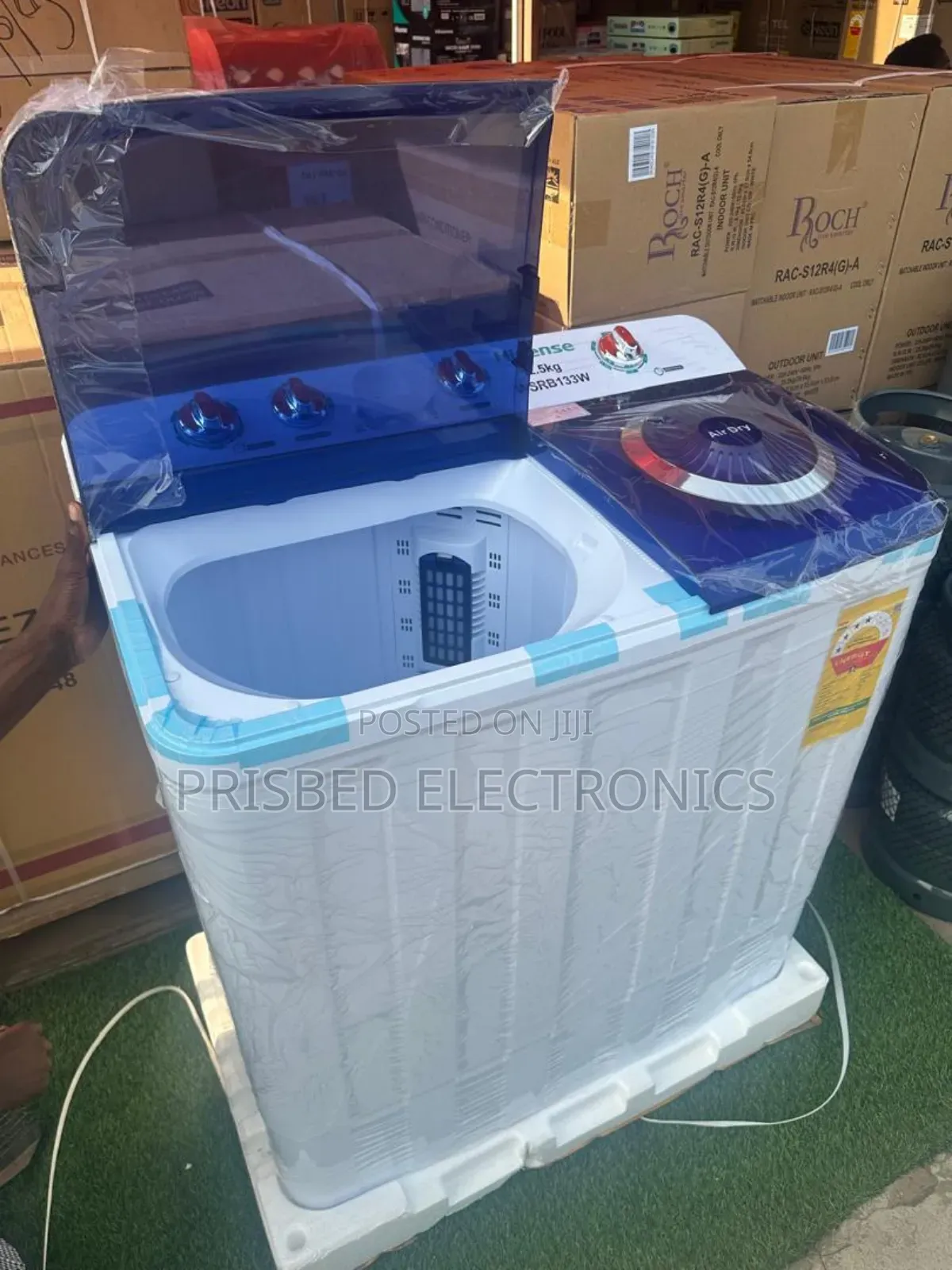 Hisense Durable Washing Machine 12.5kg Twin Tub
