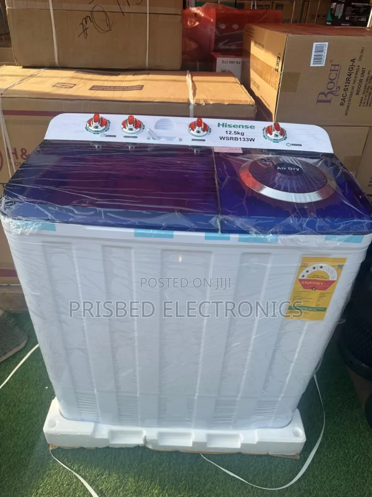 Hisense Durable Washing Machine 12.5kg Twin Tub