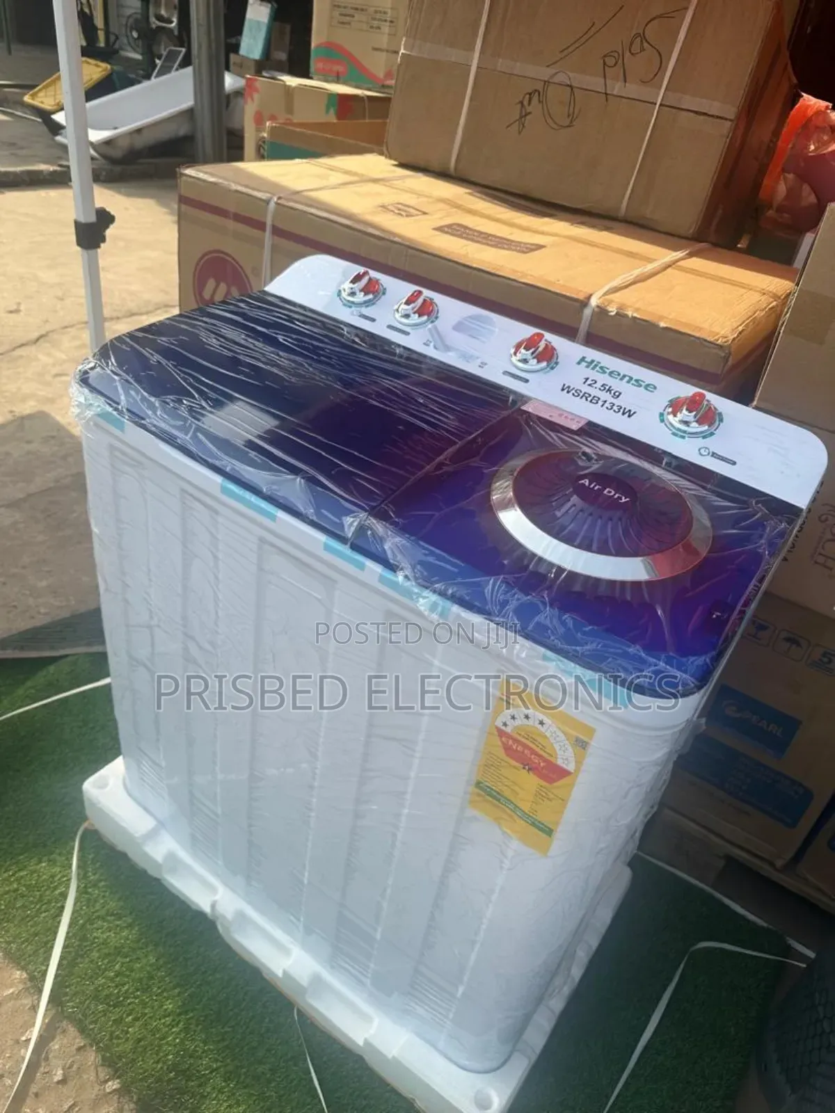 Hisense Durable Washing Machine 12.5kg Twin Tub