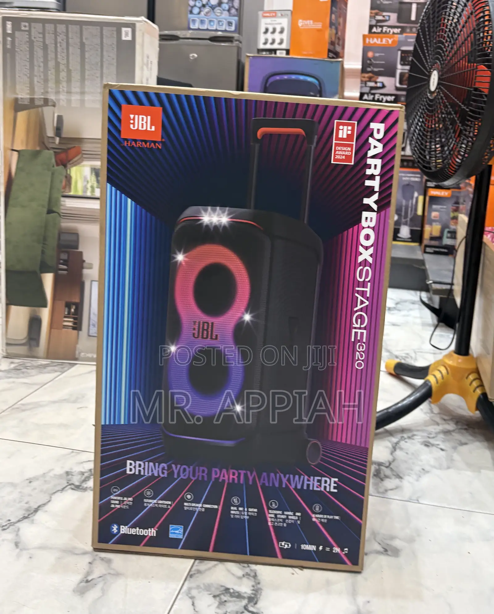 Buy Affordable JBL Partybox 320(240watt)Portable Bluetooth Speaker 