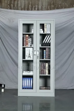 Metal Cabinet Plain Glass