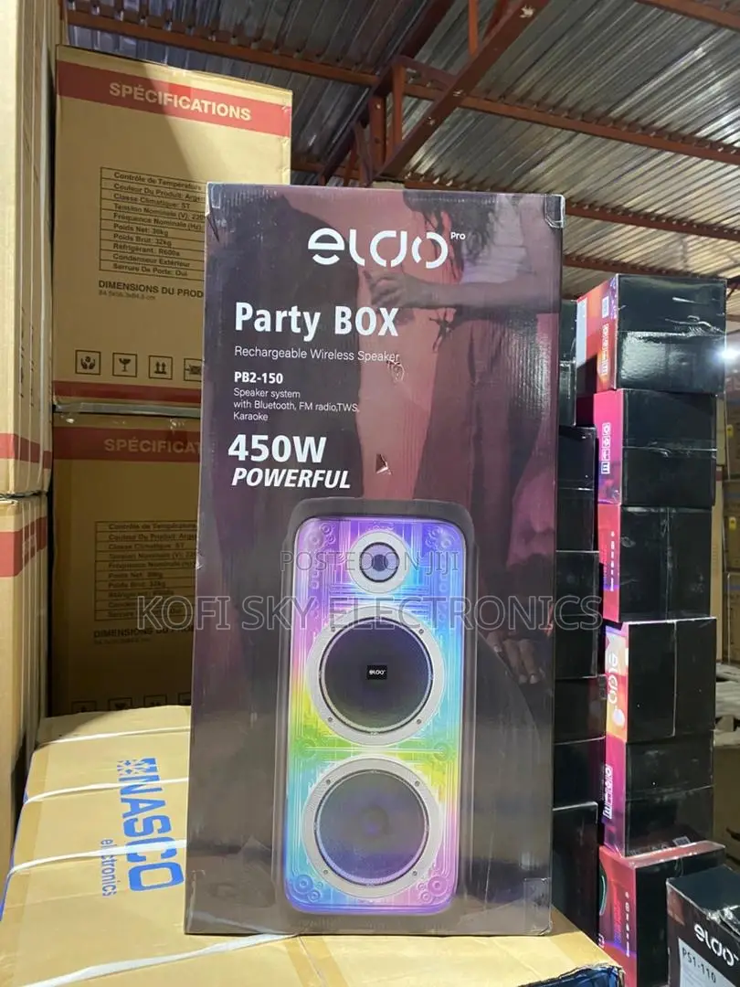 Quality Eldo Pb2-150 Double 8” Wireless Speaker