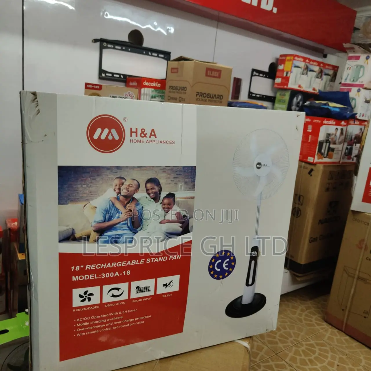Come Get Your Durable Super Rechargeable 18'' Fan