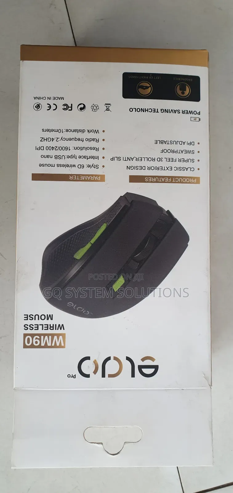 Eldo Wm90 Wireless Mouse