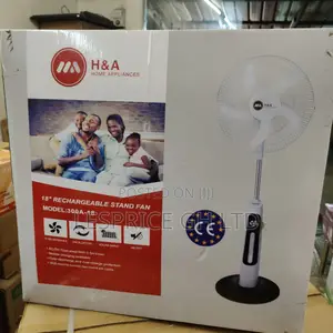 Flawless Design and Super Durable 18inch Rechargeable Fan