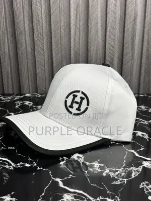 Hermès White Baseball Cap