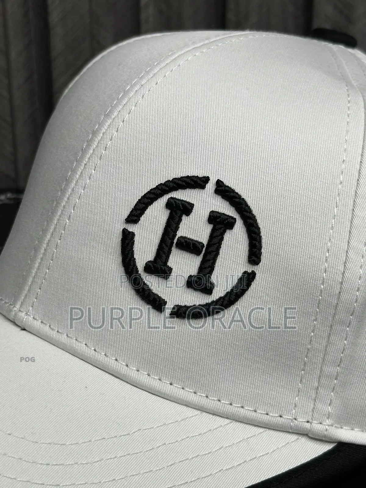Hermès White Baseball Cap
