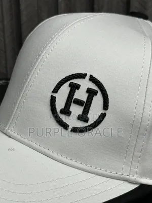 Hermès White Baseball Cap