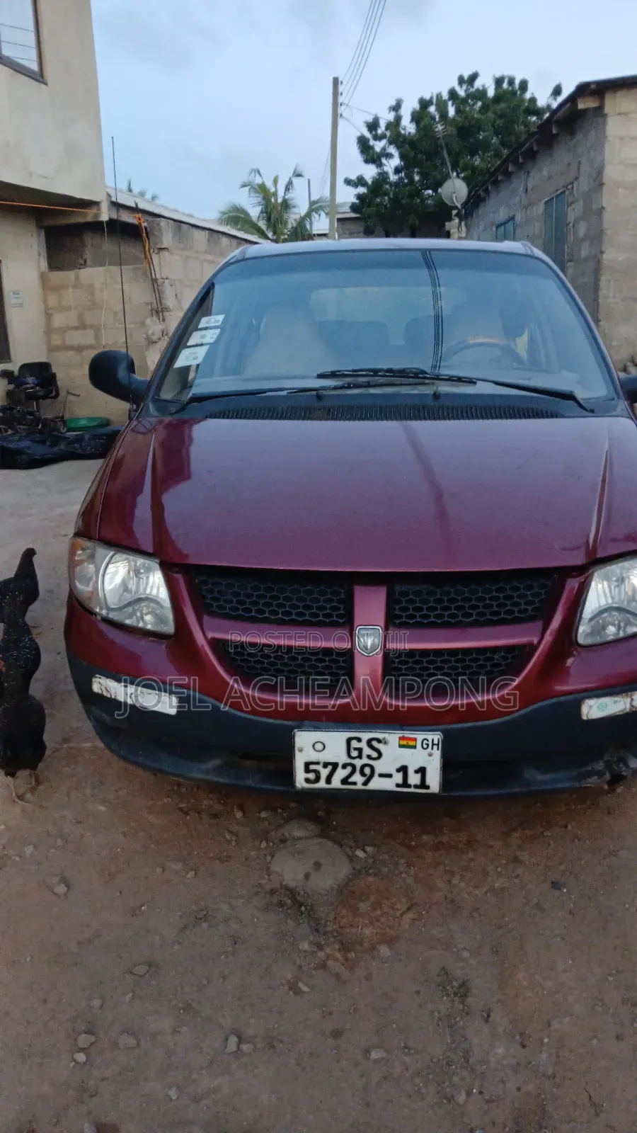 Dodge B2000 2011 Red