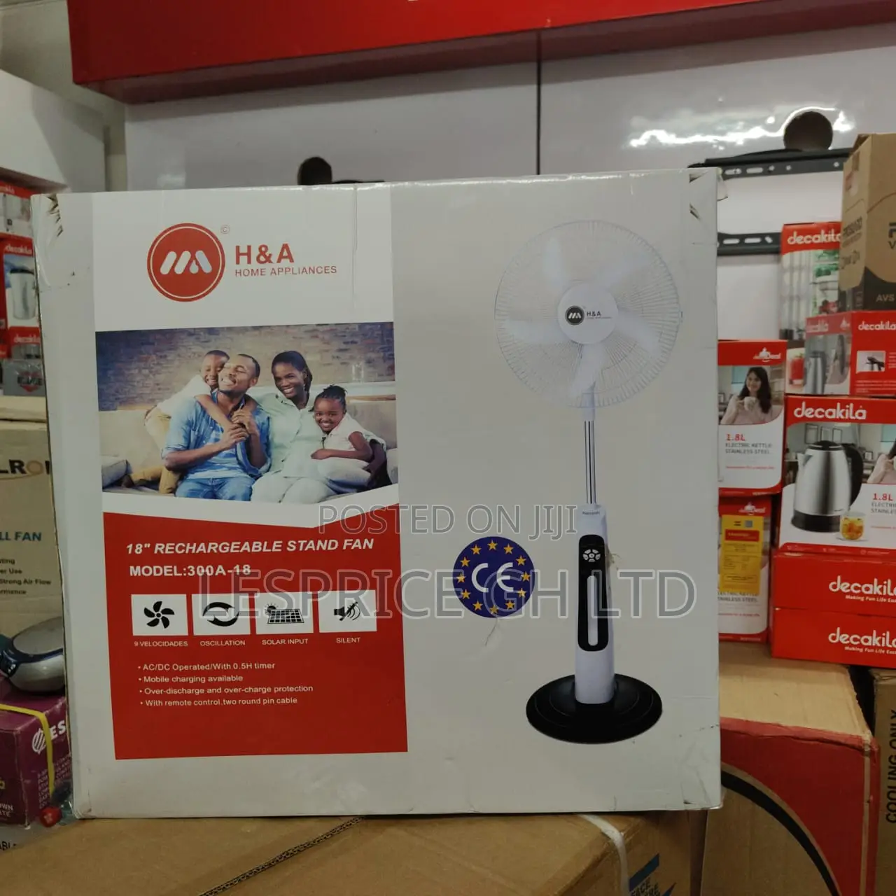 Super Exciting Deal On Your H&A Durable Rechargeable Fan
