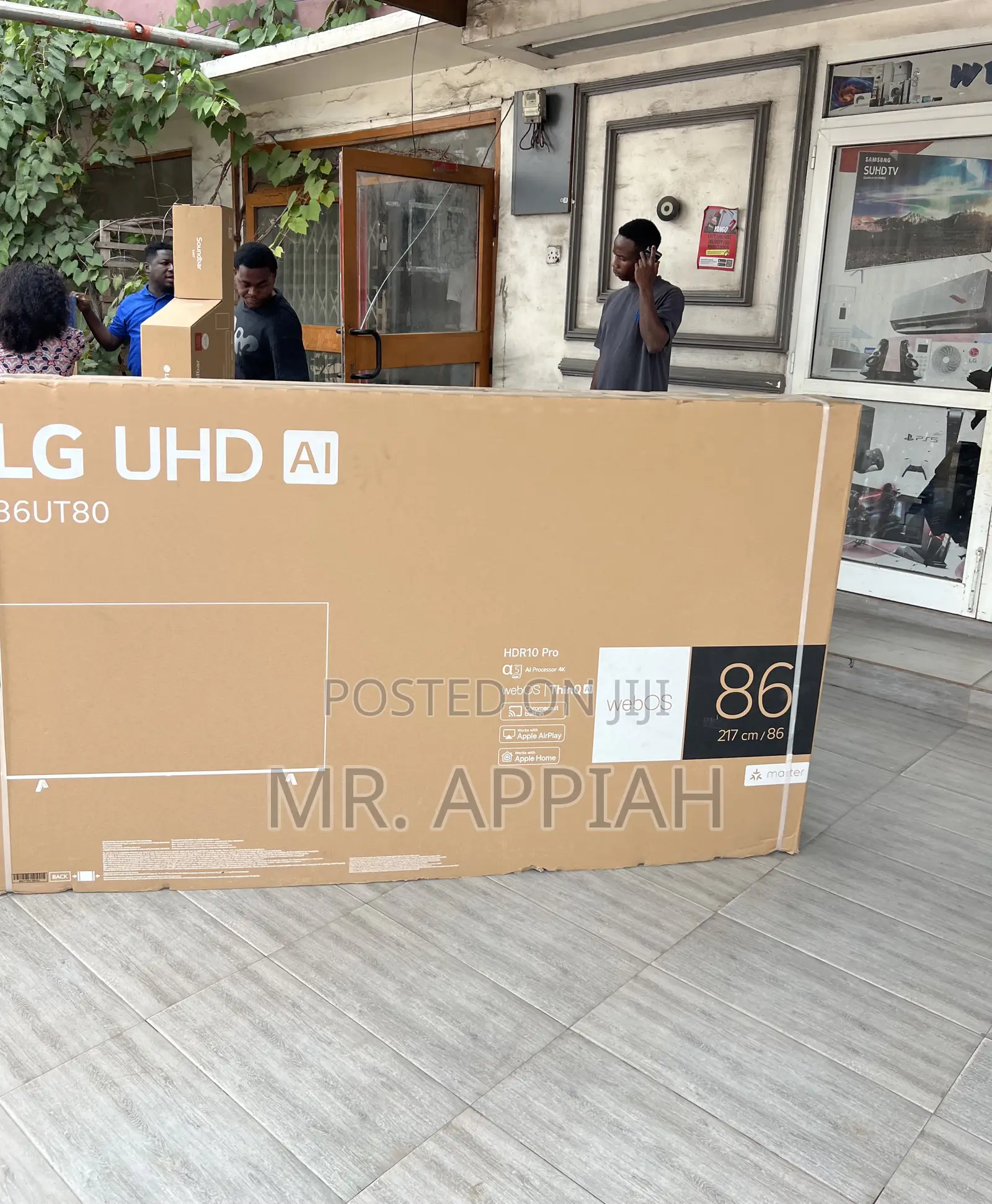 Unique Lg-86ut80006r 86” Uhd Smart Television(2024 Model) Black.