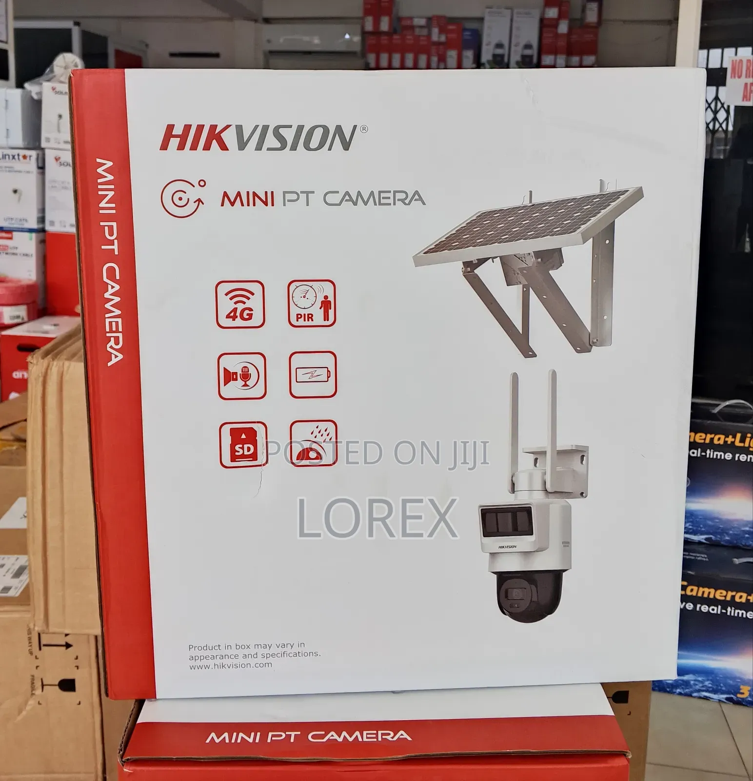 Hikvision Solar 4g PTZ Camerads-2de2c400iwg-K/4g/C05s1