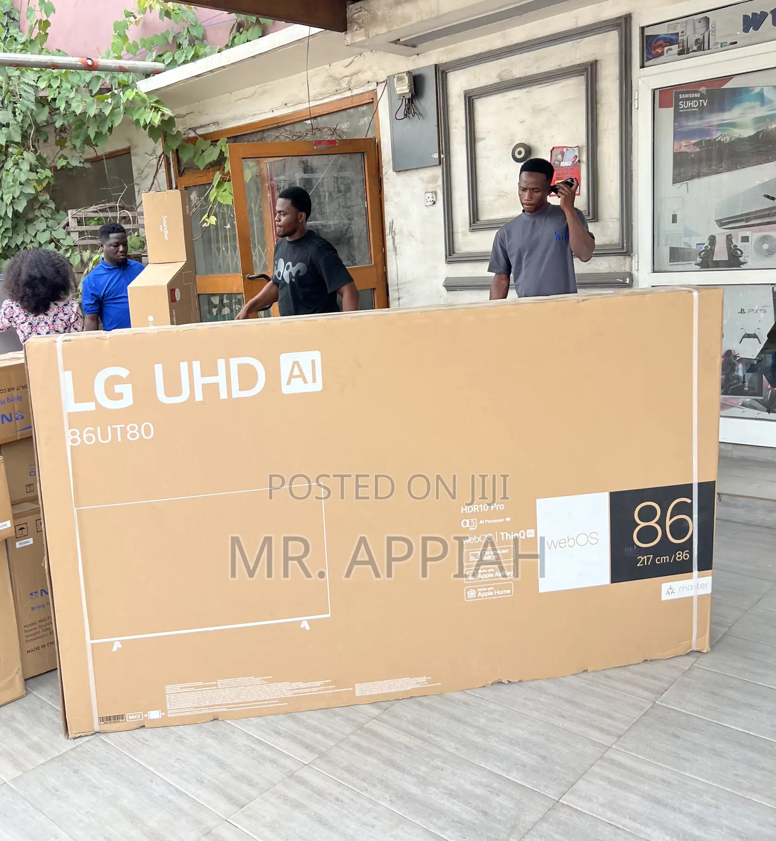 Choose Premium Lg-86ut80006r 86” Uhd Smart Satellite Tv(2024) 