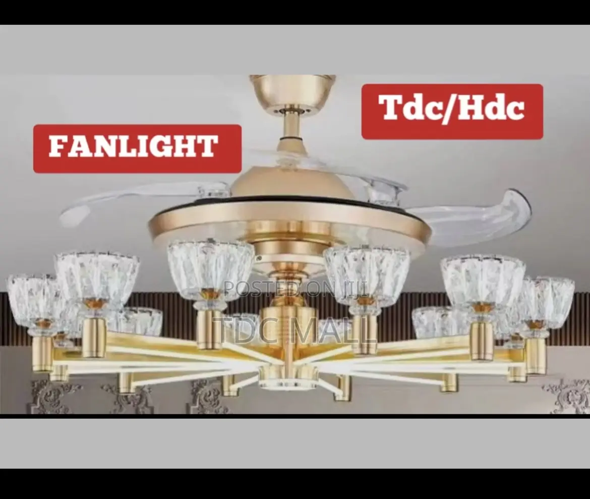 Luxury Stylish Fanlight With Remote Control