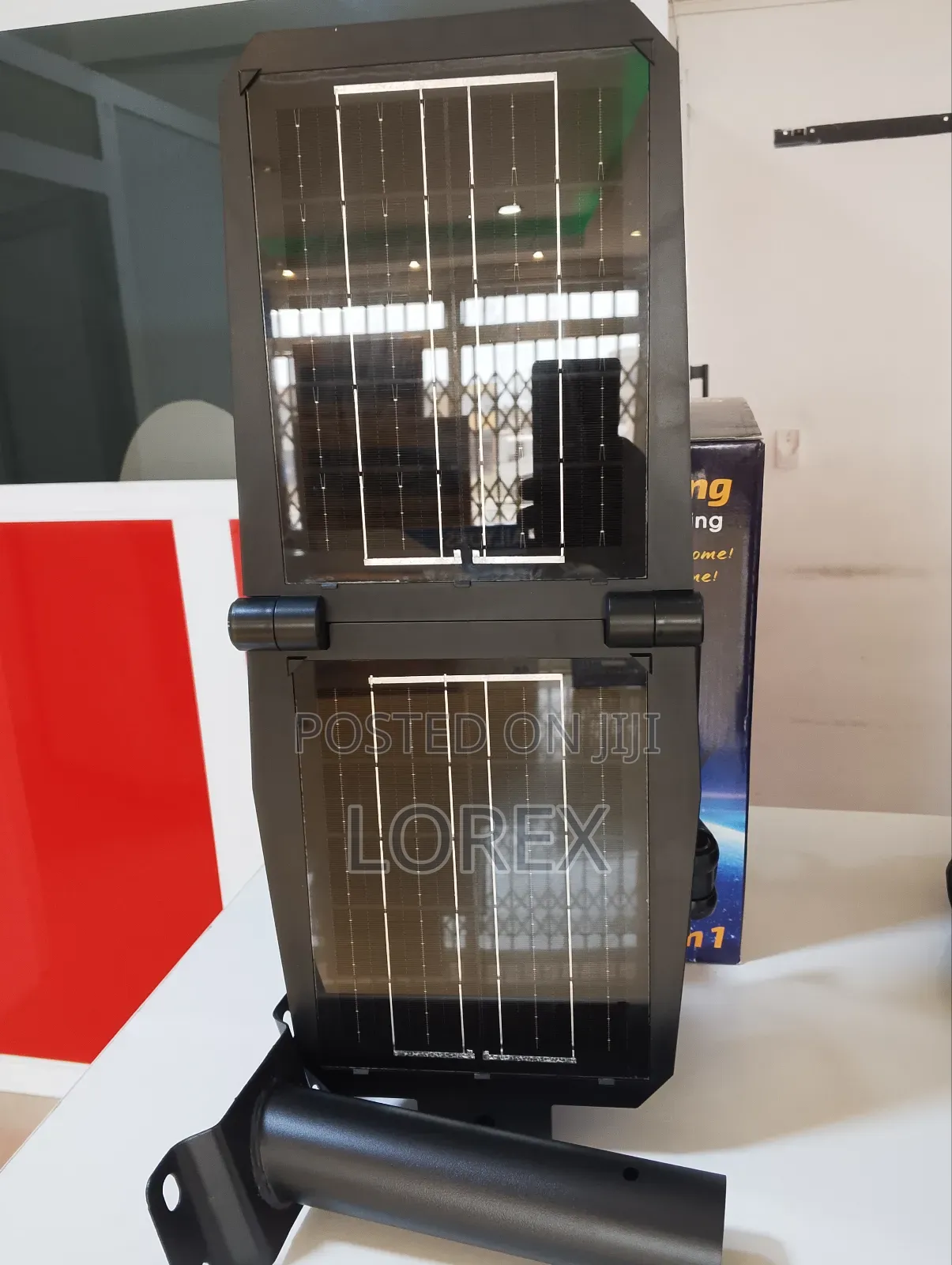 Streetlight 450w 4g Solar Camara Eseecloud App Ai Human Tracking 2lens