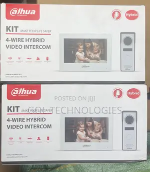 Dahua 4-Wire Hybrid Video Intercom Remote Intercom With Mobile App