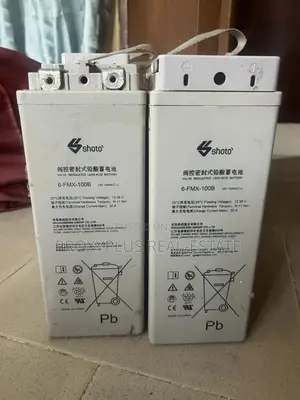 Shoto 6-FMX-100b Sealed Lead-Acid (Vrla) Batteries.