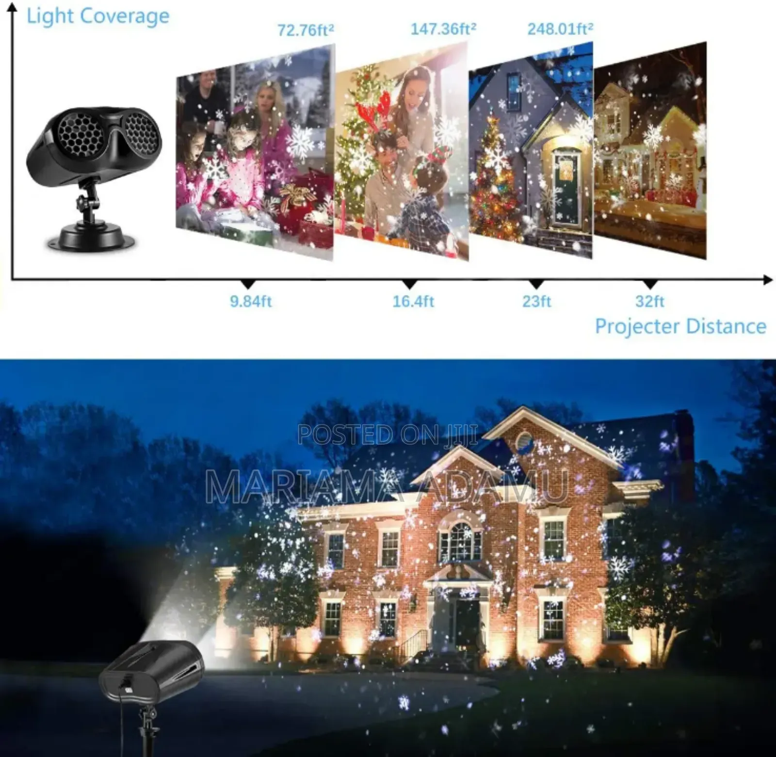 Snowflake's Projector Led Lights