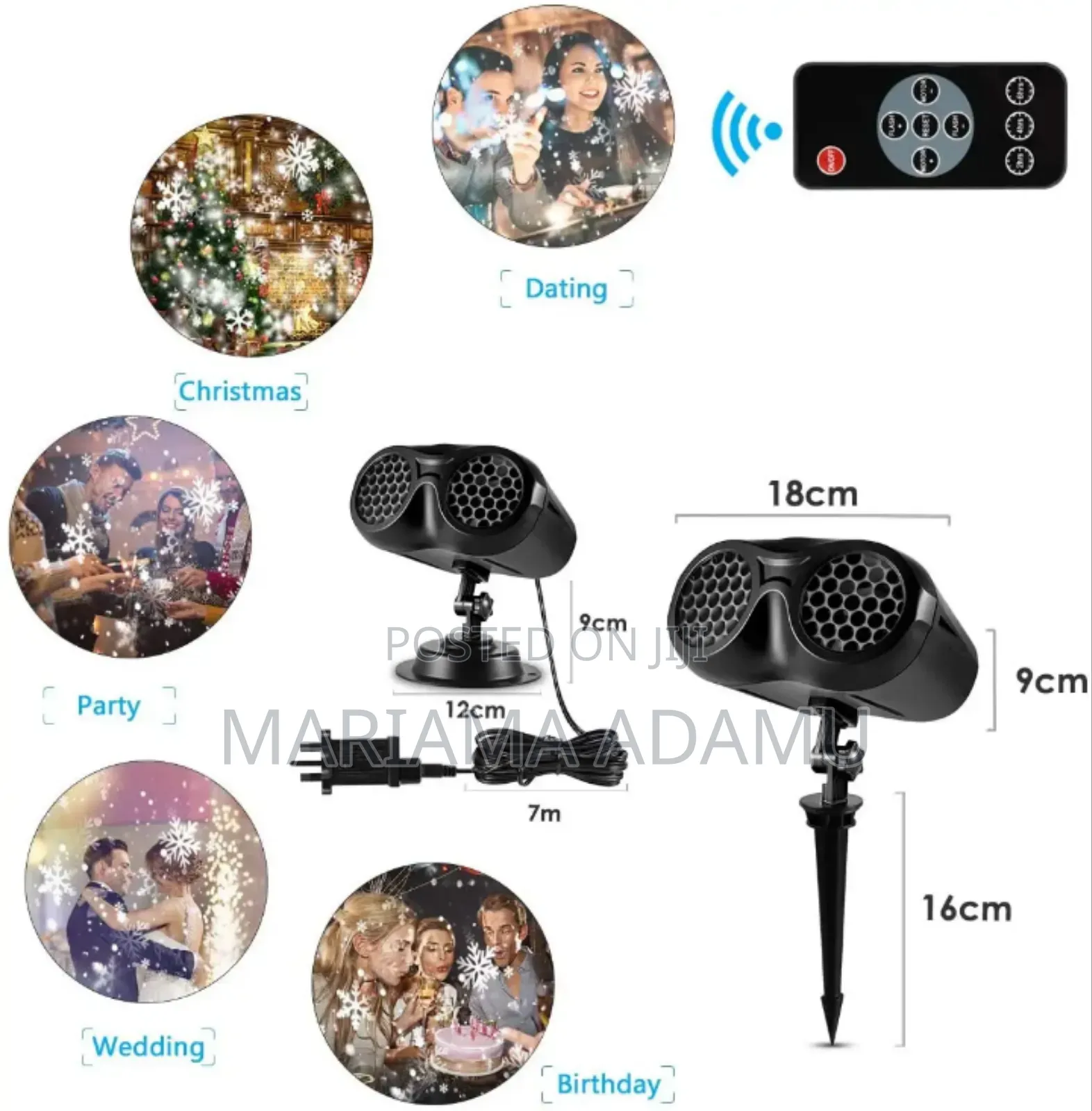 Snowflake's Projector Led Lights